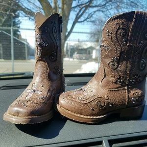 Brand new roper size 5c toddler cowgirl boots